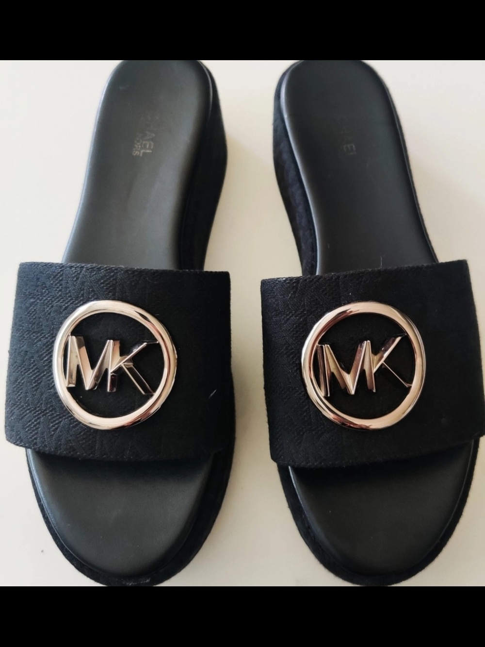 Michael Kors Womens 7 Slide In Sadler Wedge...New